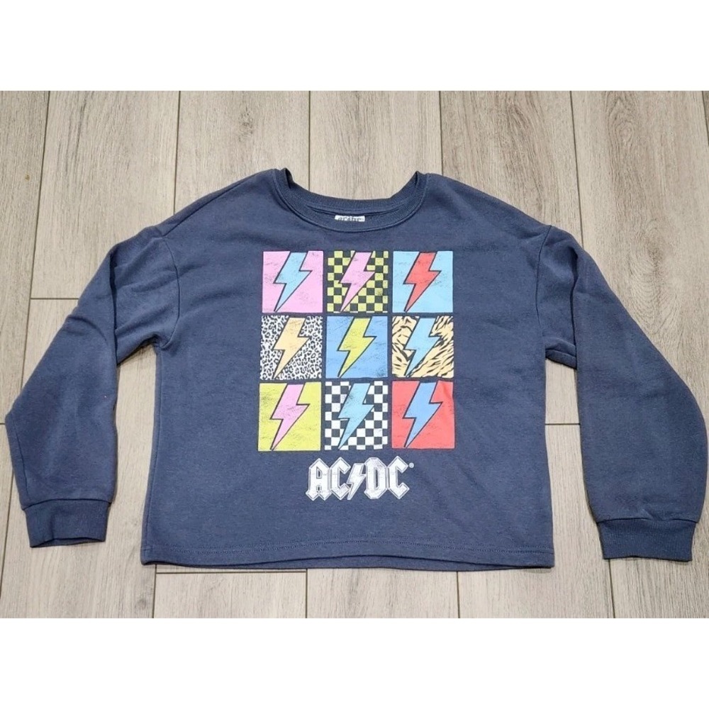 Girls Youth AC/DC Sweatshirt - Size XL (14/16)